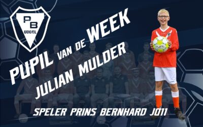 Pupil v/d Week: Julian Mulder