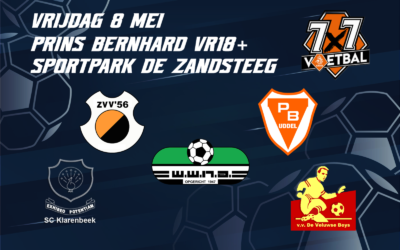 Prins Bernhard VR18+ thuis op Sportpark De Zandsteeg